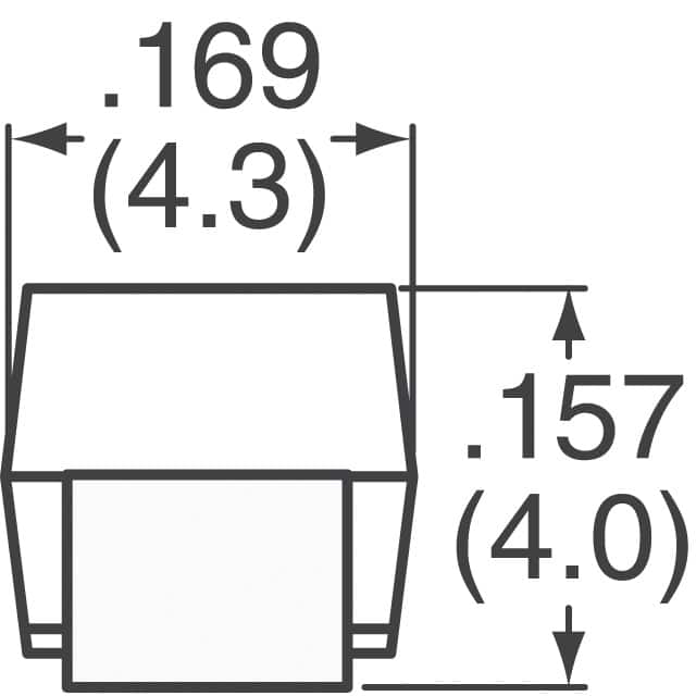 T520Y687M004ATE015 KEMET  Tantalum - Polymer Capacitors